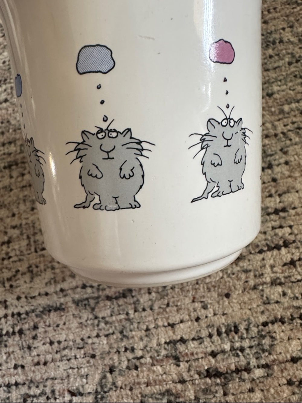 Sandra Boynton Mug w/ color thought bubbles - Picture 4 of 6